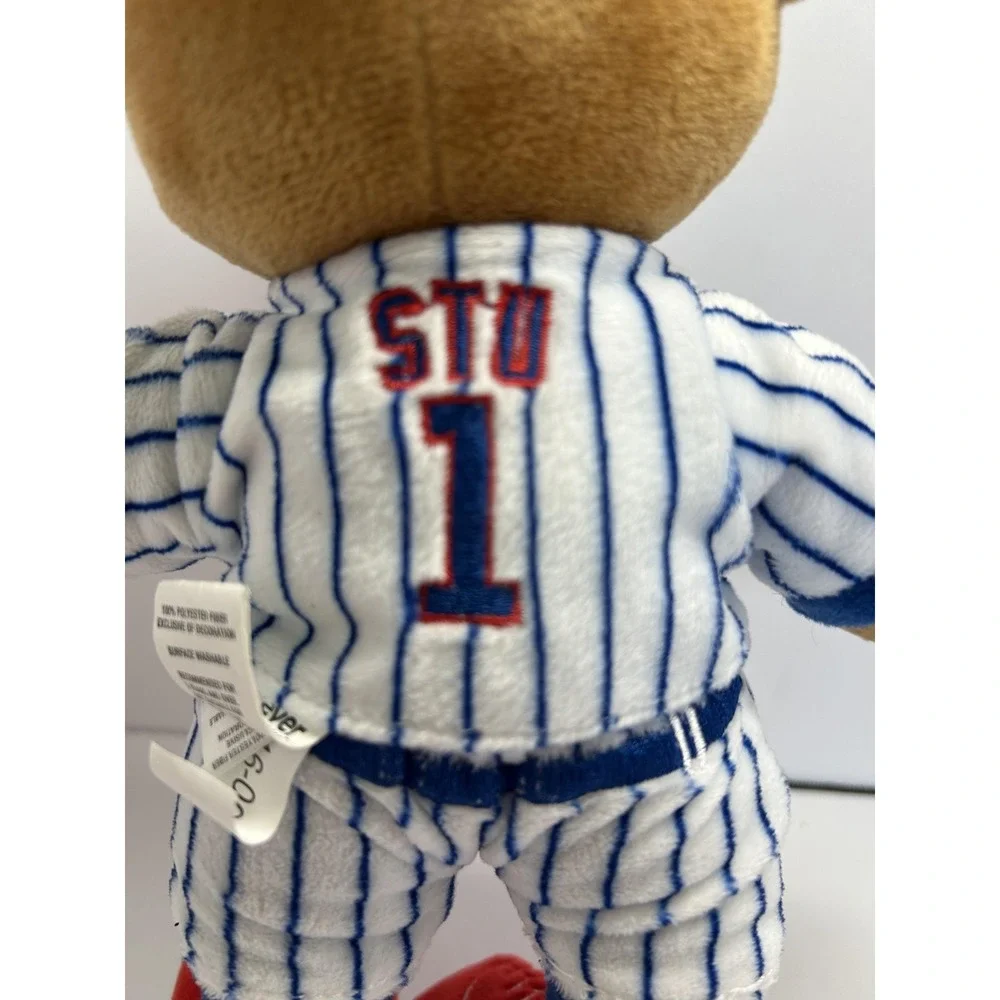 South Bend Cubs Stu Mascot Plush Figure Bear One Size MILB Baseball Multi Color
